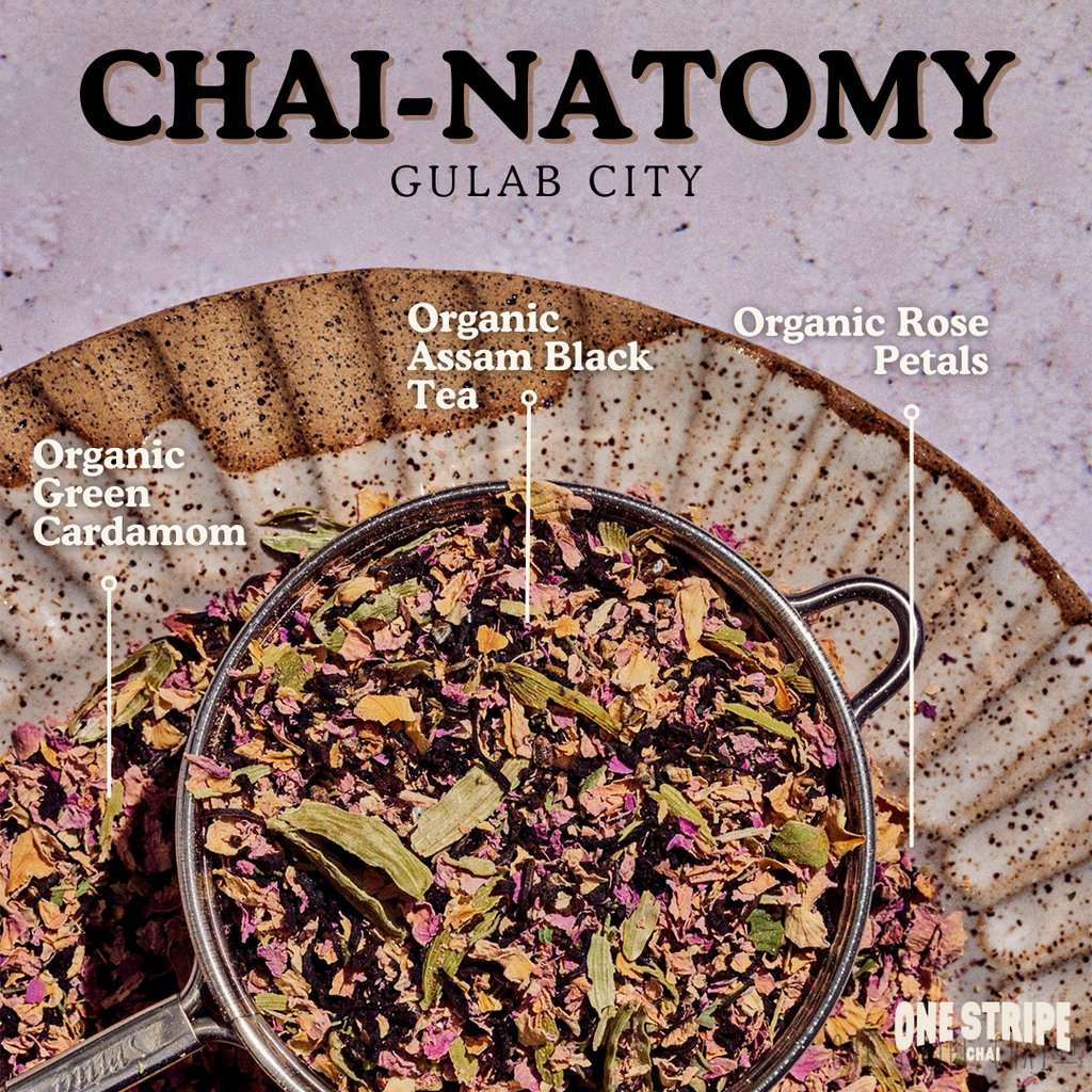 Gulab City - Rose Chai Blend - 20 Servings