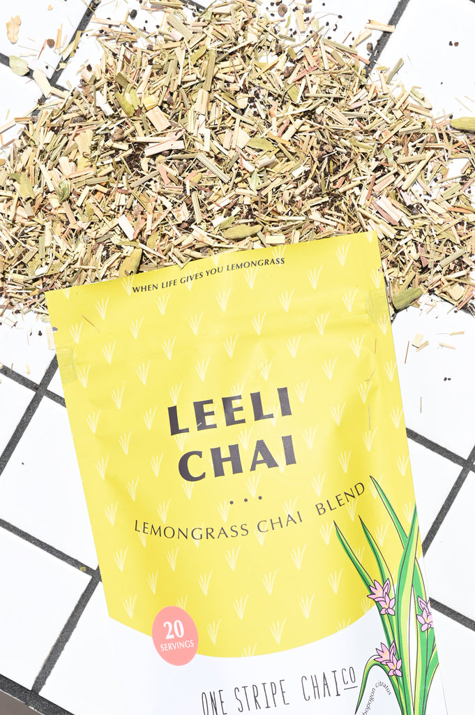 Leeli Chai - Lemongrass Chai Blend - 20 Servings